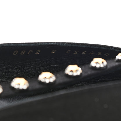 Chanel Satin Crystal Star Flats 40 Black 8 of 8