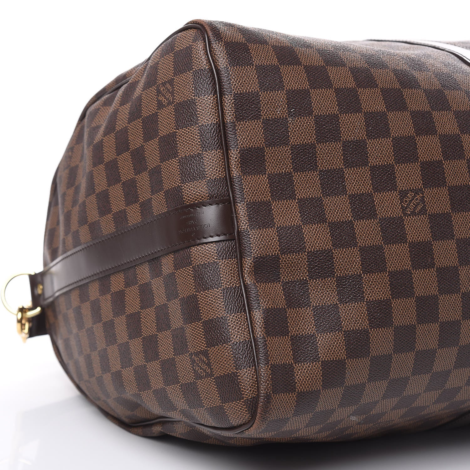 Louis Vuitton Damier Ebene Keepall Bandouliere 55 7 of 17