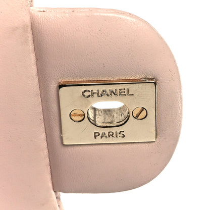 Chanel Lambskin Quilted Medium Double Flap Light Pink 7 of 12