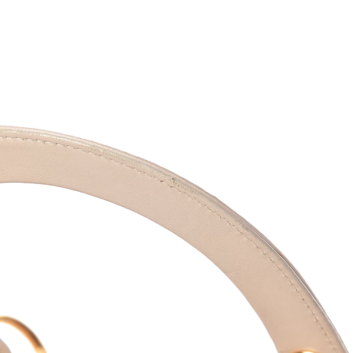 Lambskin Cannage Medium Lady Dior Light Beige