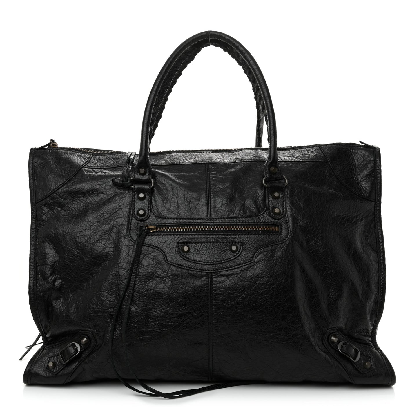 Agneau Classic Hardware Weekender Black