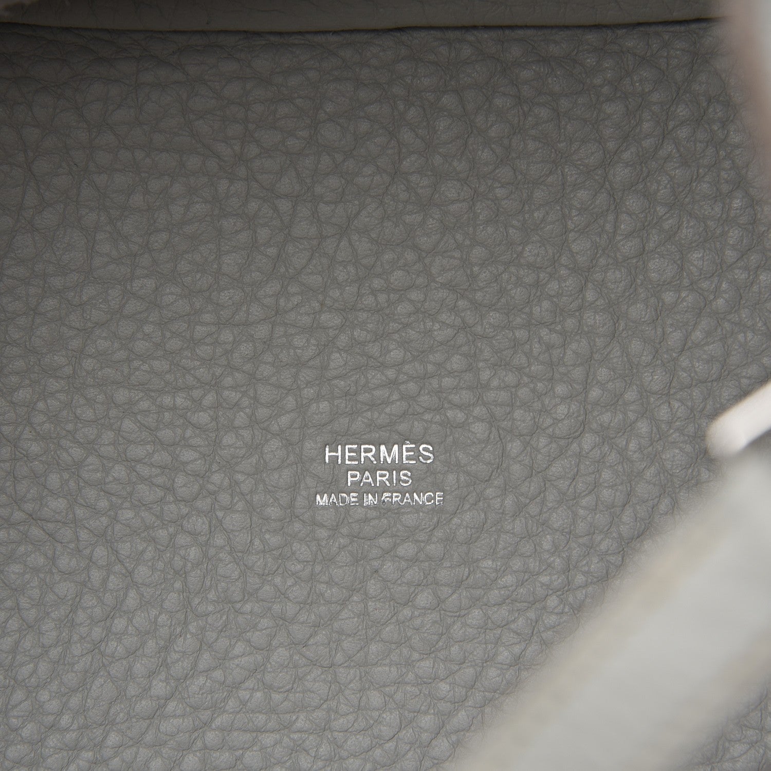 Hermes Taurillon Clemence Picotin Lock 18 PM Gris Perle 6 of 7