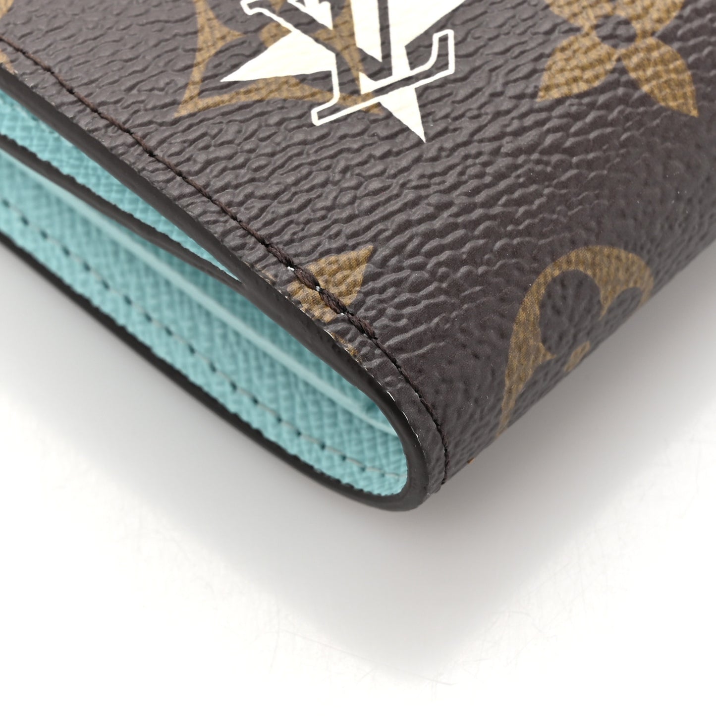 Monogram Snow Show Lisa Wallet Azur Frost
