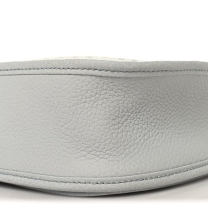 Hermes Taurillon Clemence Evelyne III PM Bleu Pale 10 of 10