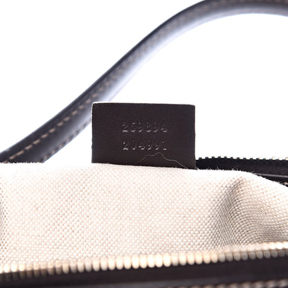 Gucci Monogram Web Mayfair Top Handle Satchel Dark Brown 7 of 12