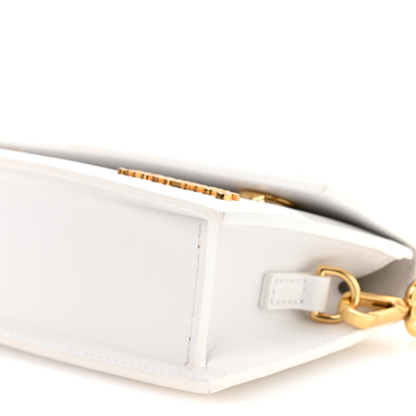 Smooth Calfskin Le Chiquito Long White