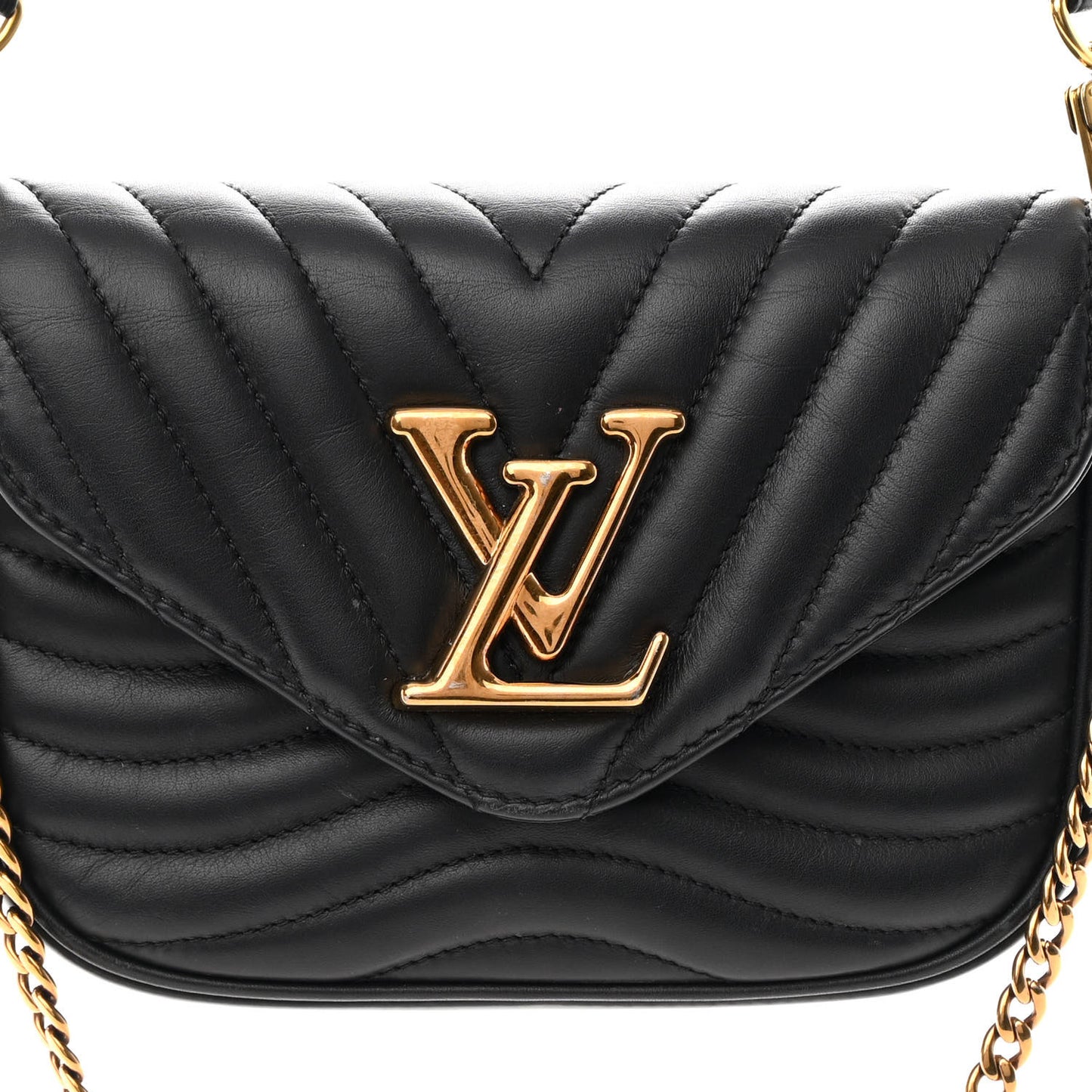 Calfskin New Wave Multi Pochette Black