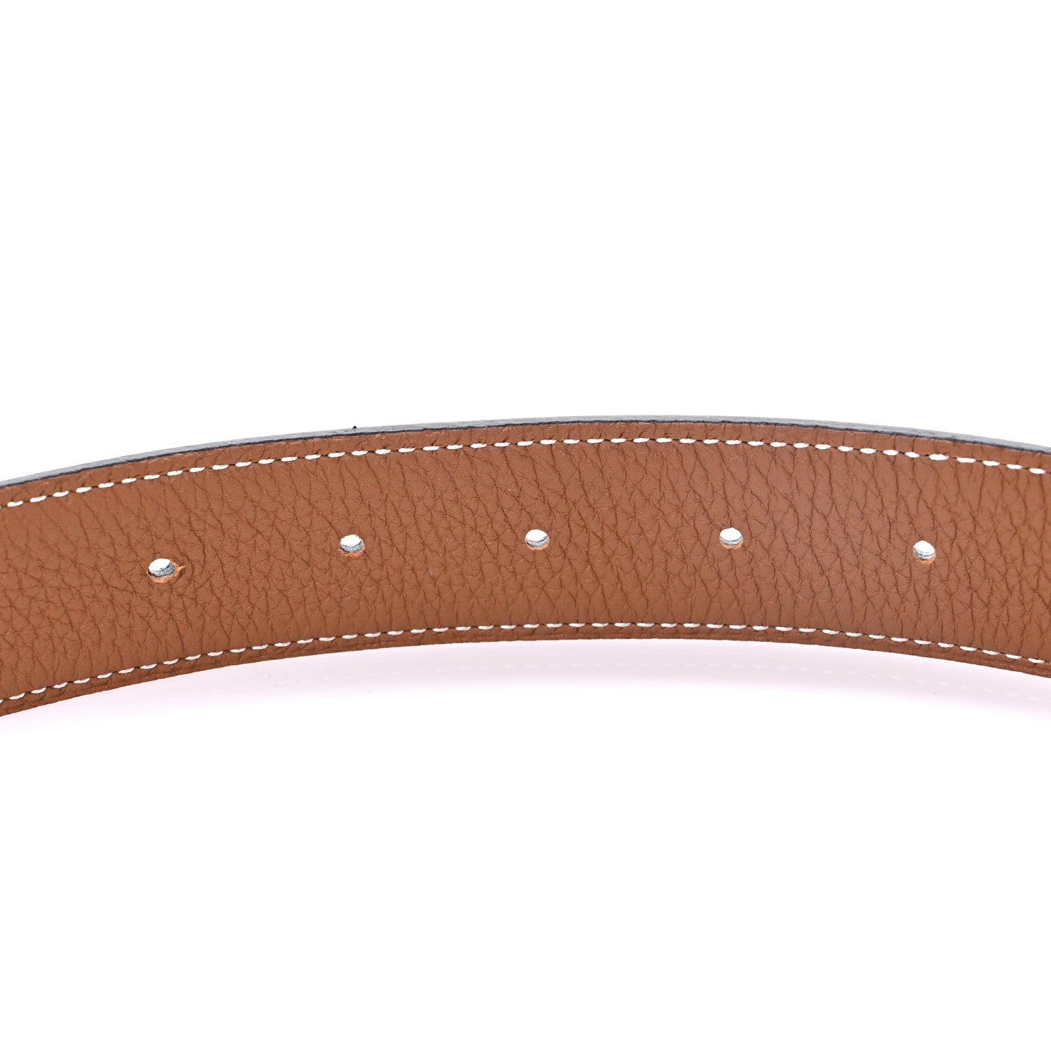 Hermes Box Togo 32mm H Belt 95 Black Gold 4 of 4