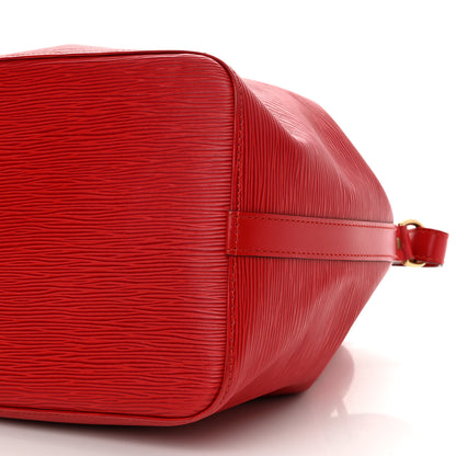 Louis Vuitton Epi Petit Noe Castillan Red 9 of 10