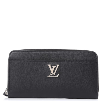 Louis Vuitton Calfskin Zippy Lockme Wallet Black 1 of 13