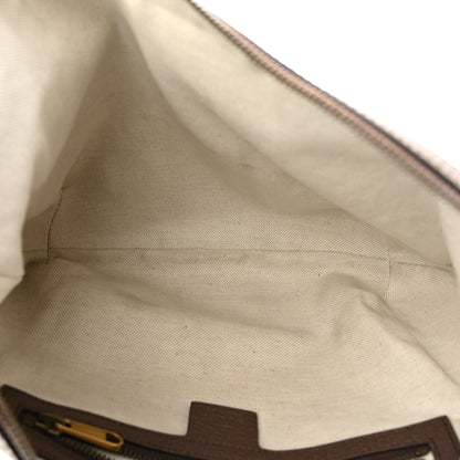 Gucci GG Supreme Monogram Web Small Ophidia Half Moon Hobo Brown 5 of 10