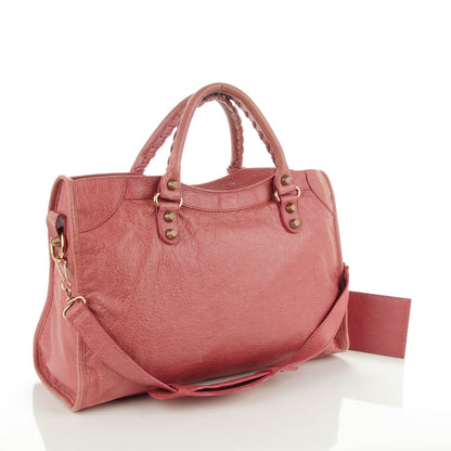 Balenciaga Agneau Giant 12 Rose Gold Hardware City Rose Bruyere 3 of 9