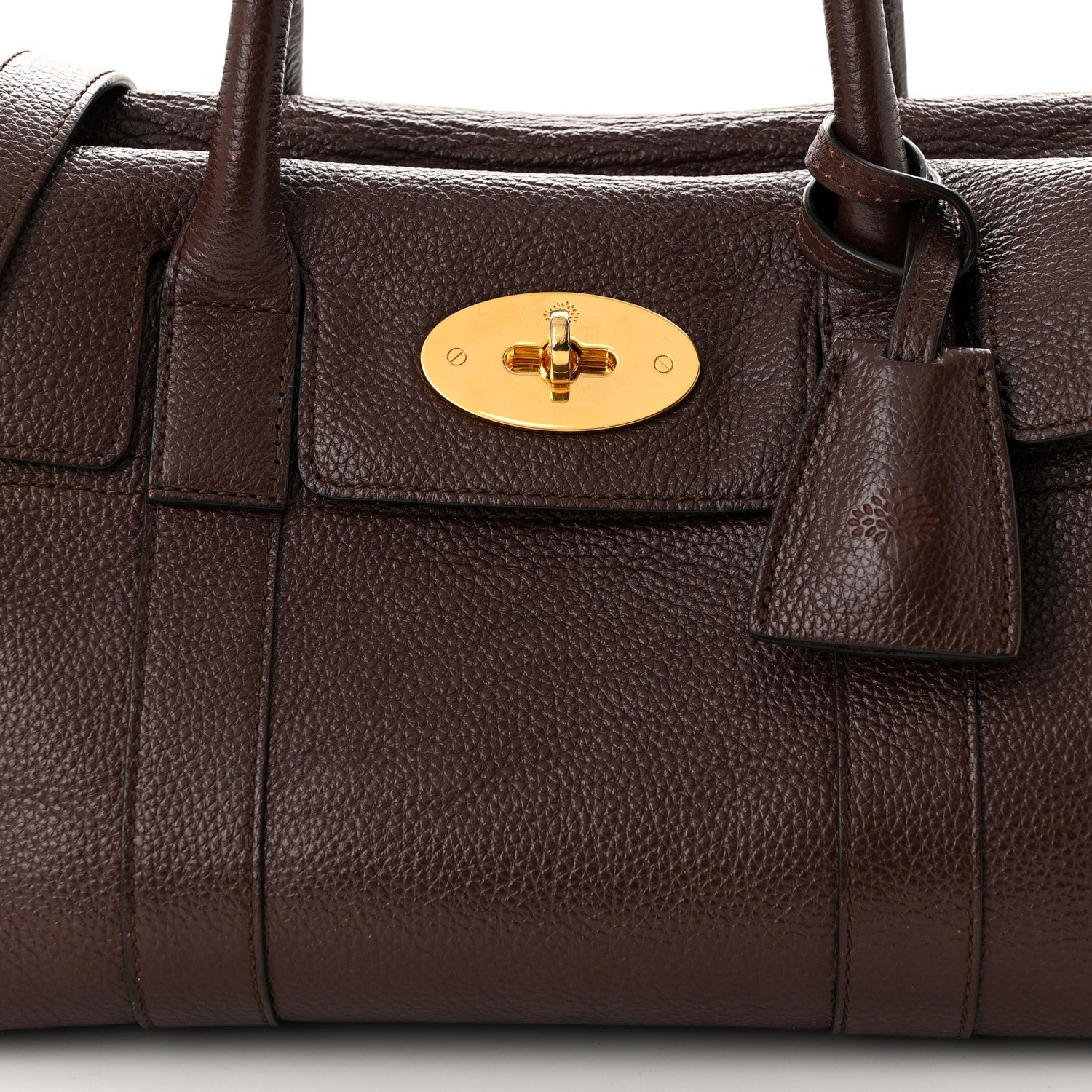 Mulberry Classic Grain Small Bayswater Satchel Oxblood 8 of 16