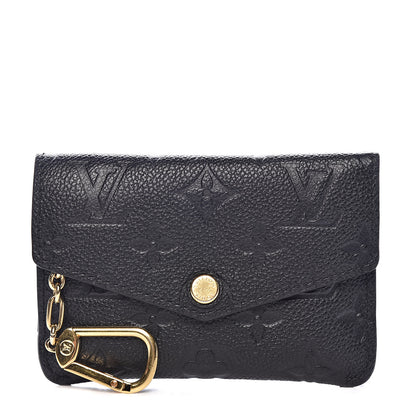 Louis Vuitton Empreinte Key Pouch Black 1 of 8