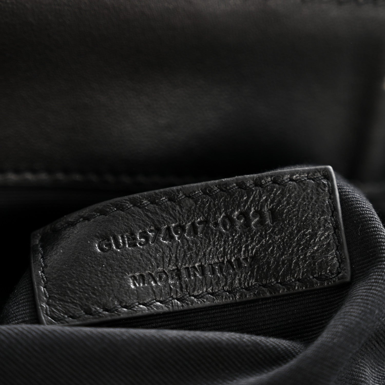 Saint Laurent Calfskin Y Quilted Monogram Monochrome Large Loulou Chain Satchel Black 7 of 13