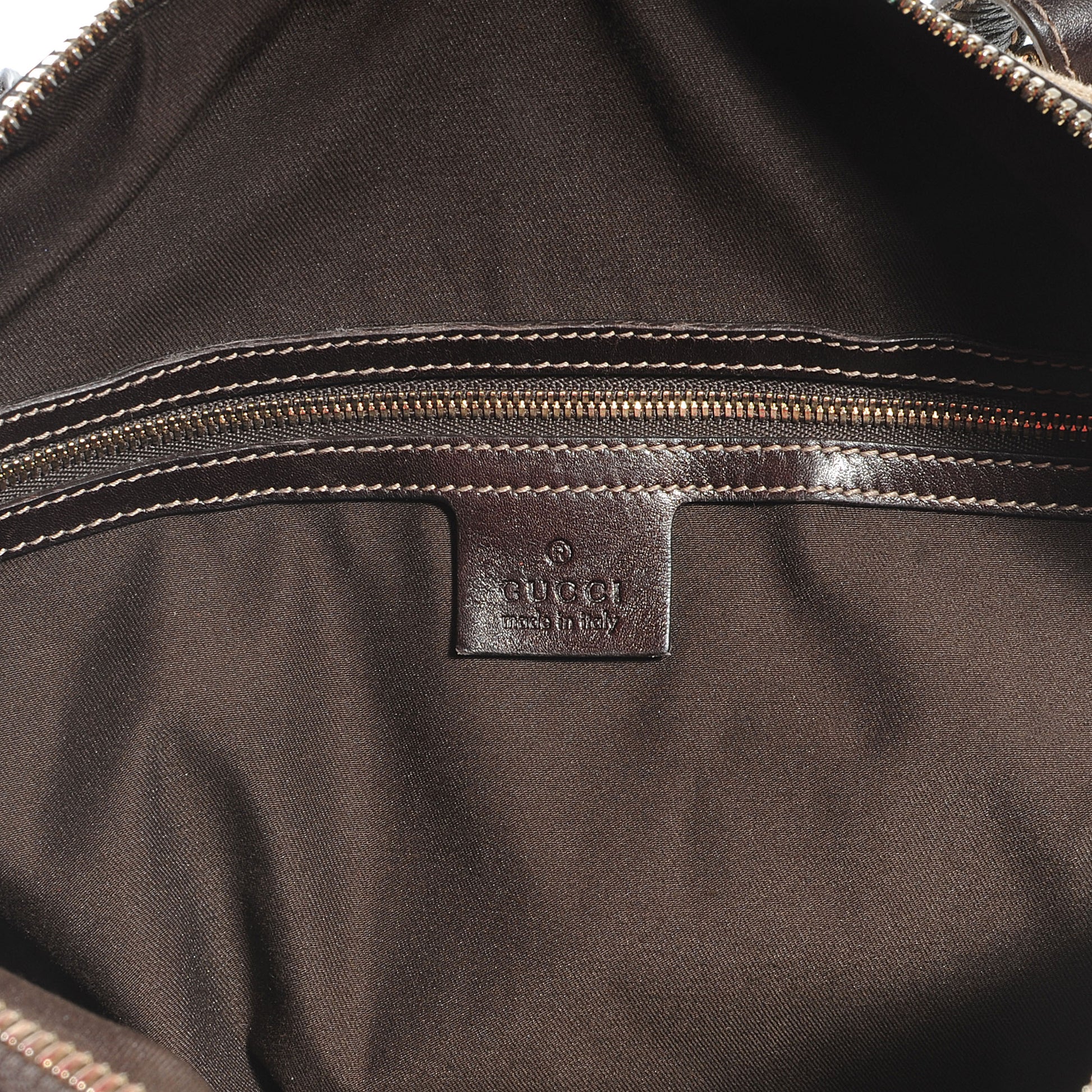 Gucci Monogram 85th Anniversary Boston Tote Brown 7 of 7