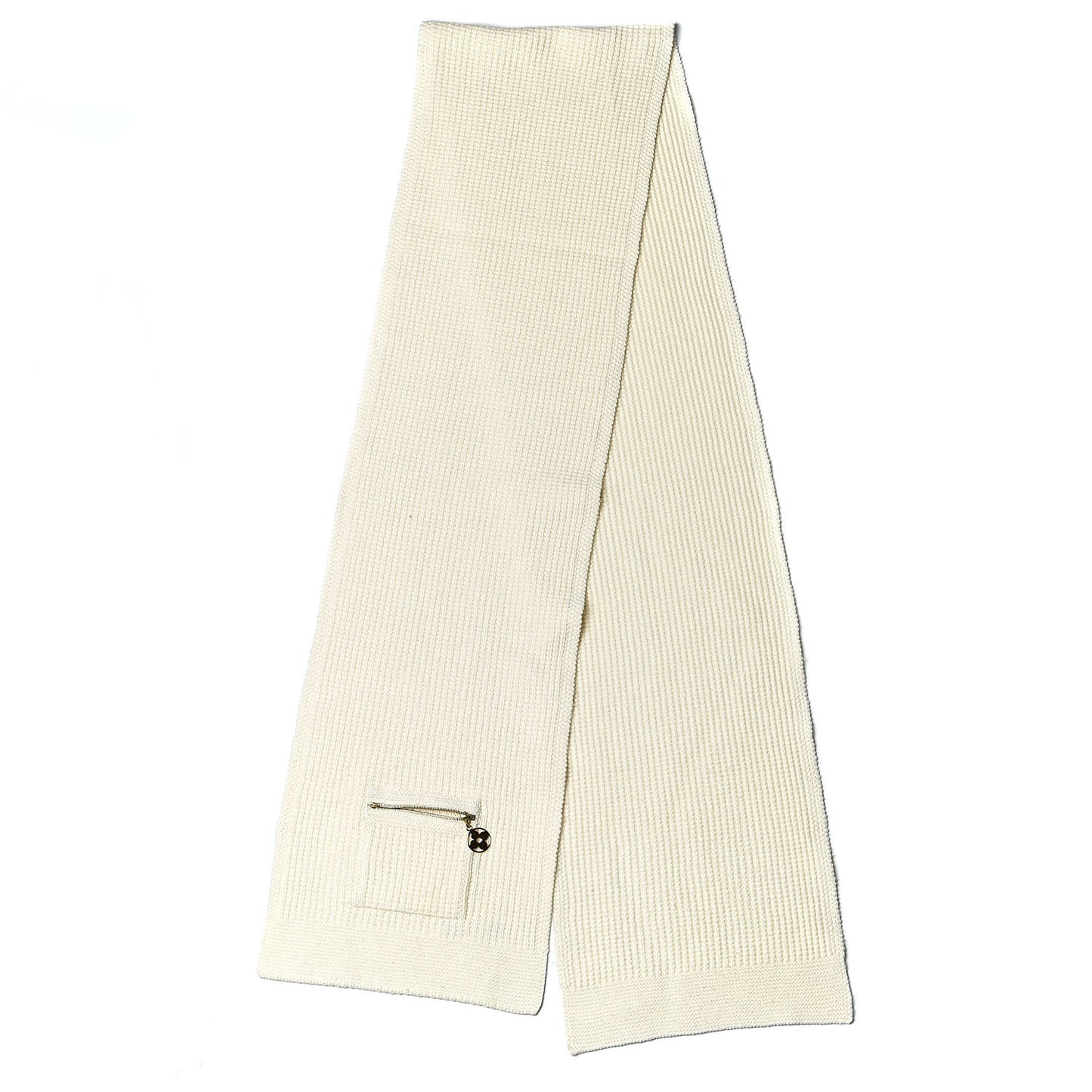 Wool Eleonor Scarf White