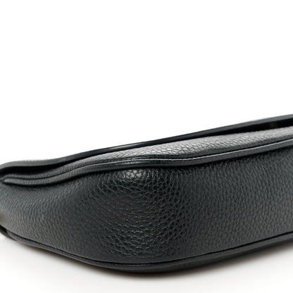 Gucci Pebbled Calfskin Medium Soho Flap Crossbody Black 10 of 11