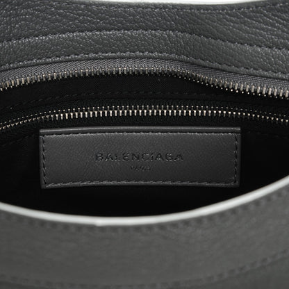 Balenciaga Chevre Silver Metallic Edge Hardware City Gris Acier 6 of 6