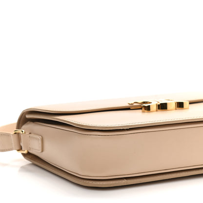 Celine Shiny Calfskin Medium Triomphe Nude 9 of 13