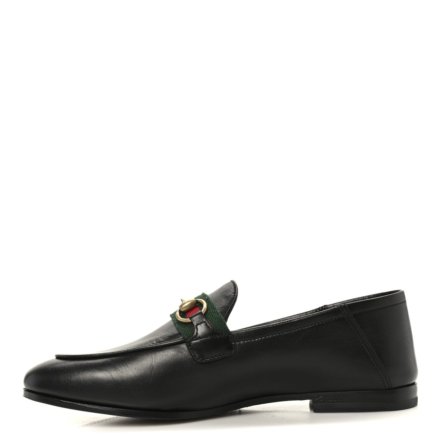 Malaga Kid Web Womens Horsebit Loafers 35 Black