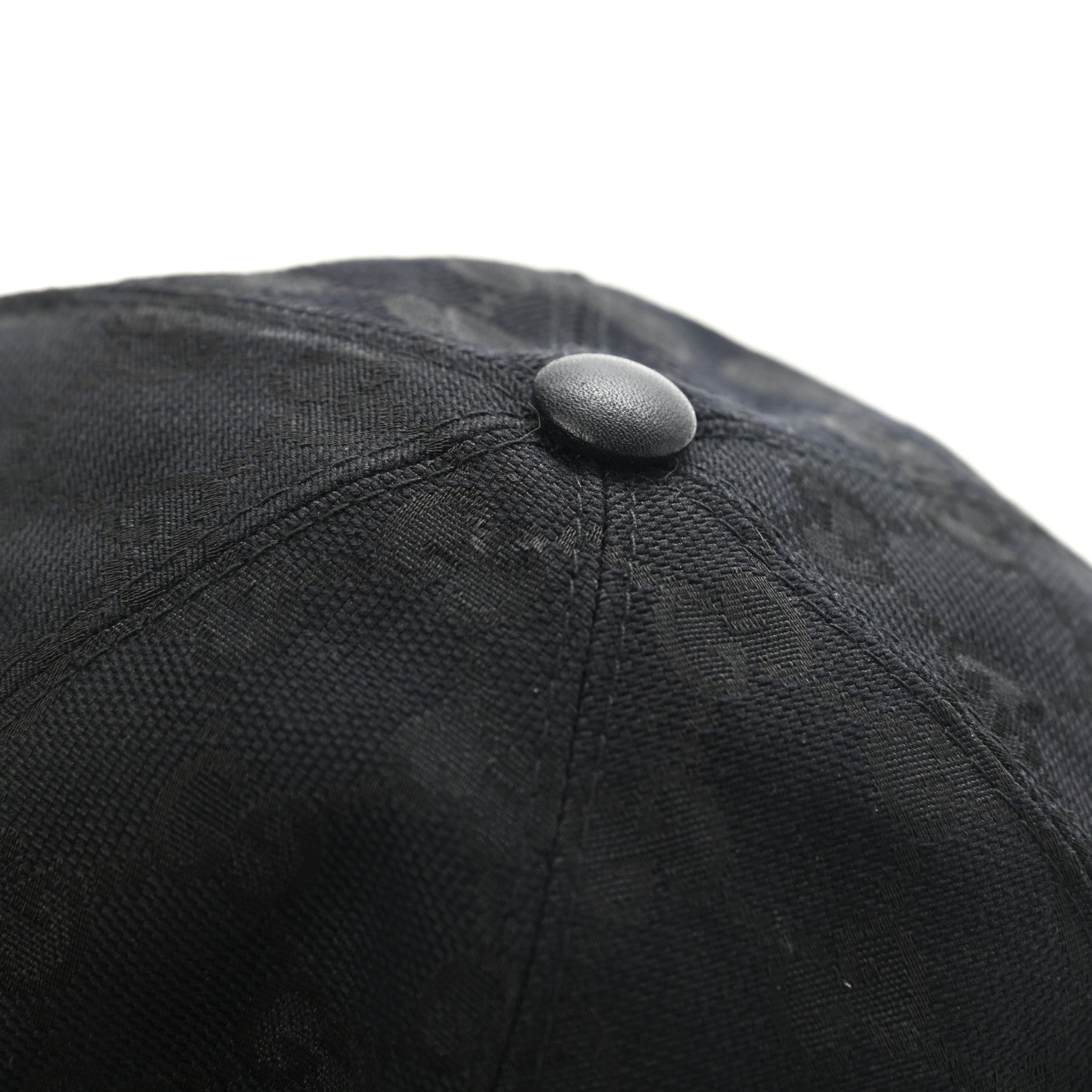 Gucci Monogram Web Baseball Hat XL Black 12 of 12