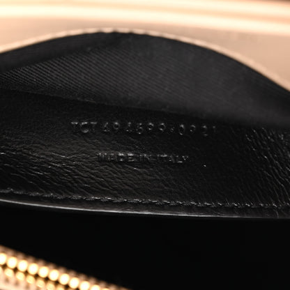 Saint Laurent Calfskin Y Quilted Monogram Small Loulou Chain Satchel Dark Beige 7 of 11