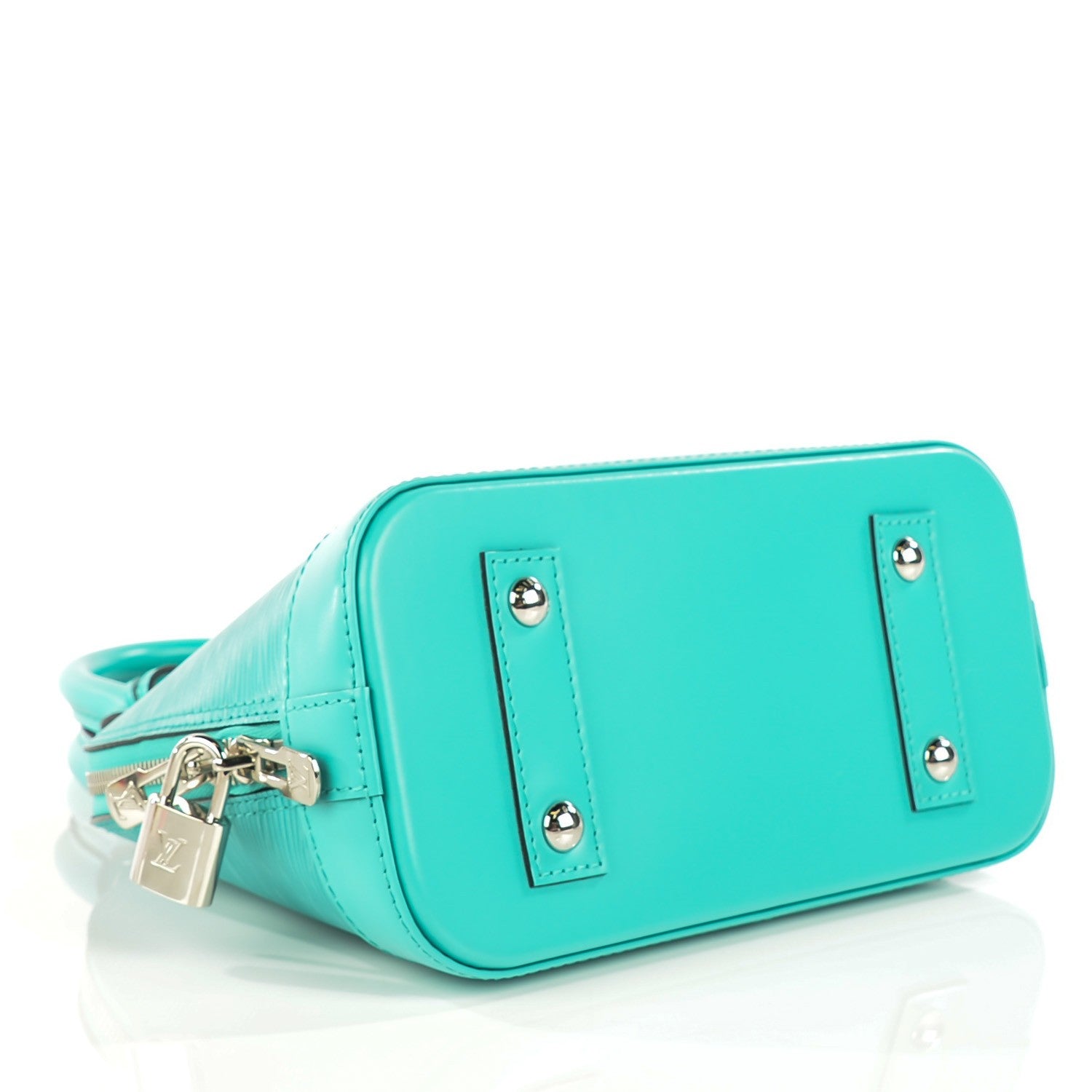 Louis Vuitton Epi Alma BB Turquoise 5 of 8