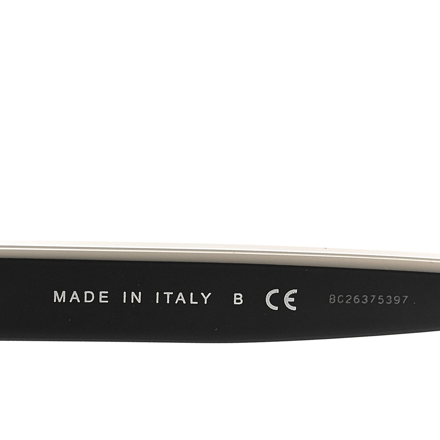 Acetate CC Butterfly Sunglasses 5414-A Black Beige