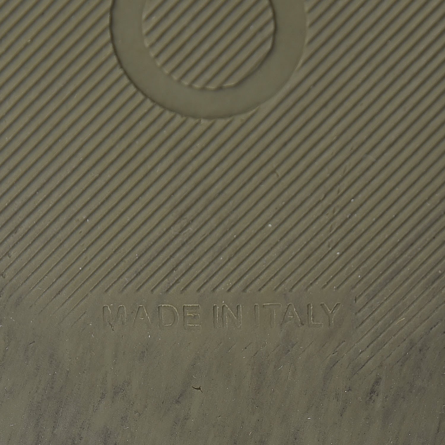 Chanel Canvas Chain Flat Sandals 39 Khaki 9 of 12