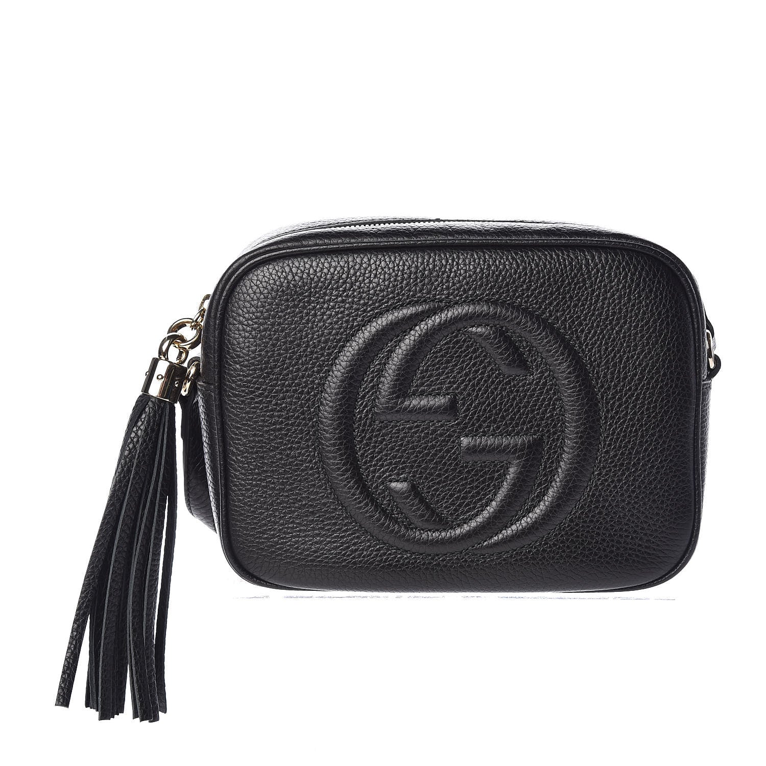 Gucci Pebbled Calfskin Small Soho Disco Bag Black 1 of 9