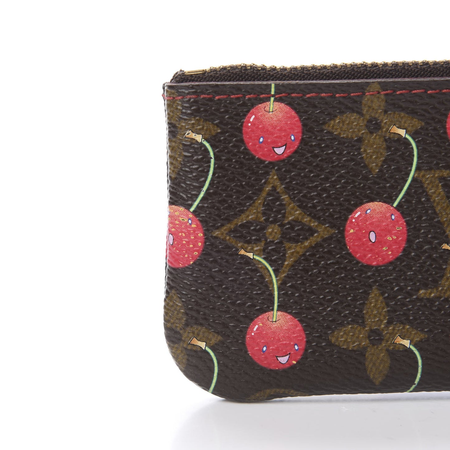 Monogram Cerises Key Pouch