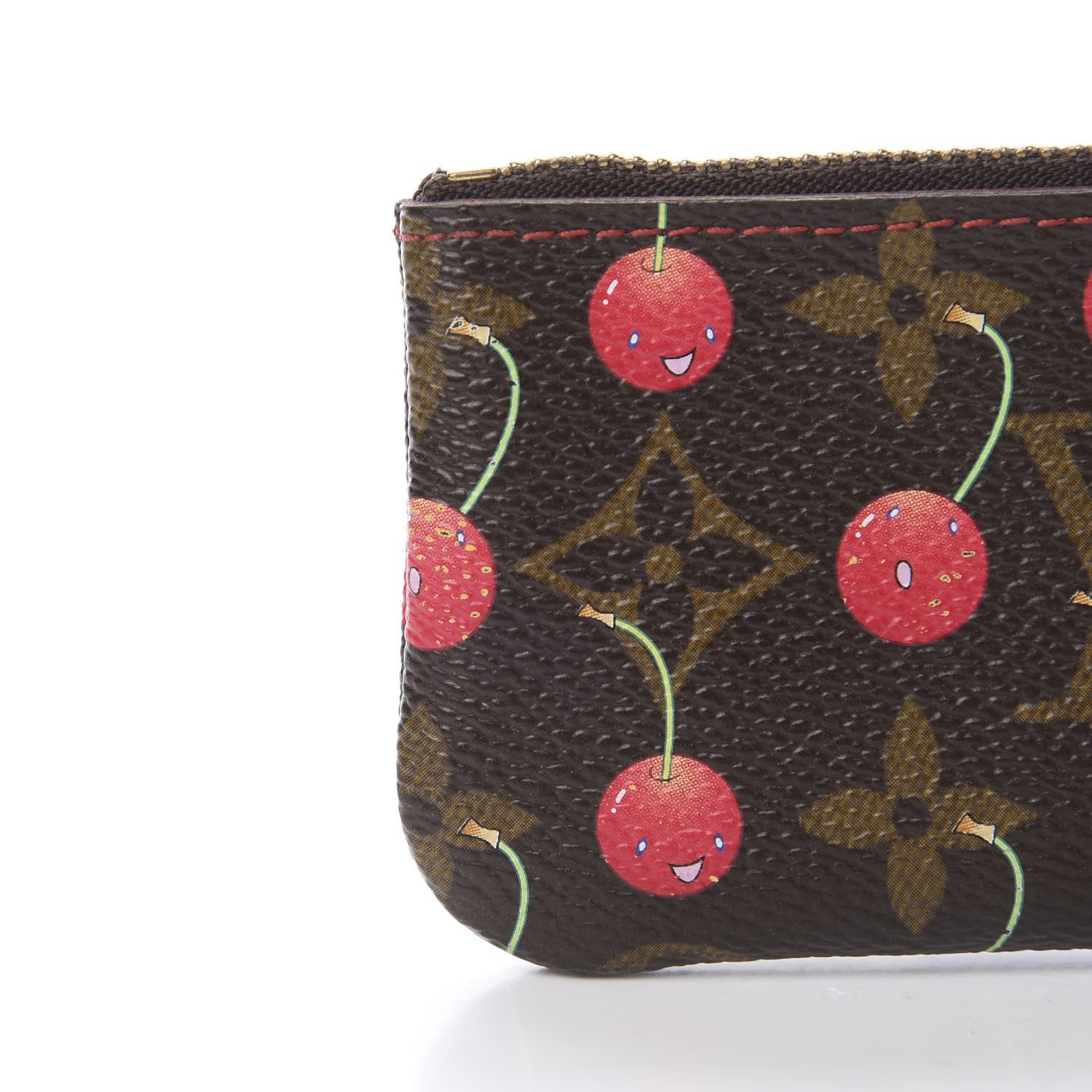 Louis Vuitton Monogram Cerises Key Pouch 8 of 10