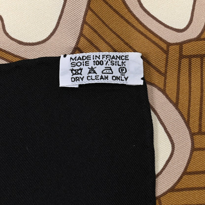 Hermes Silk Grands Fonds Scarf 90 5 of 5