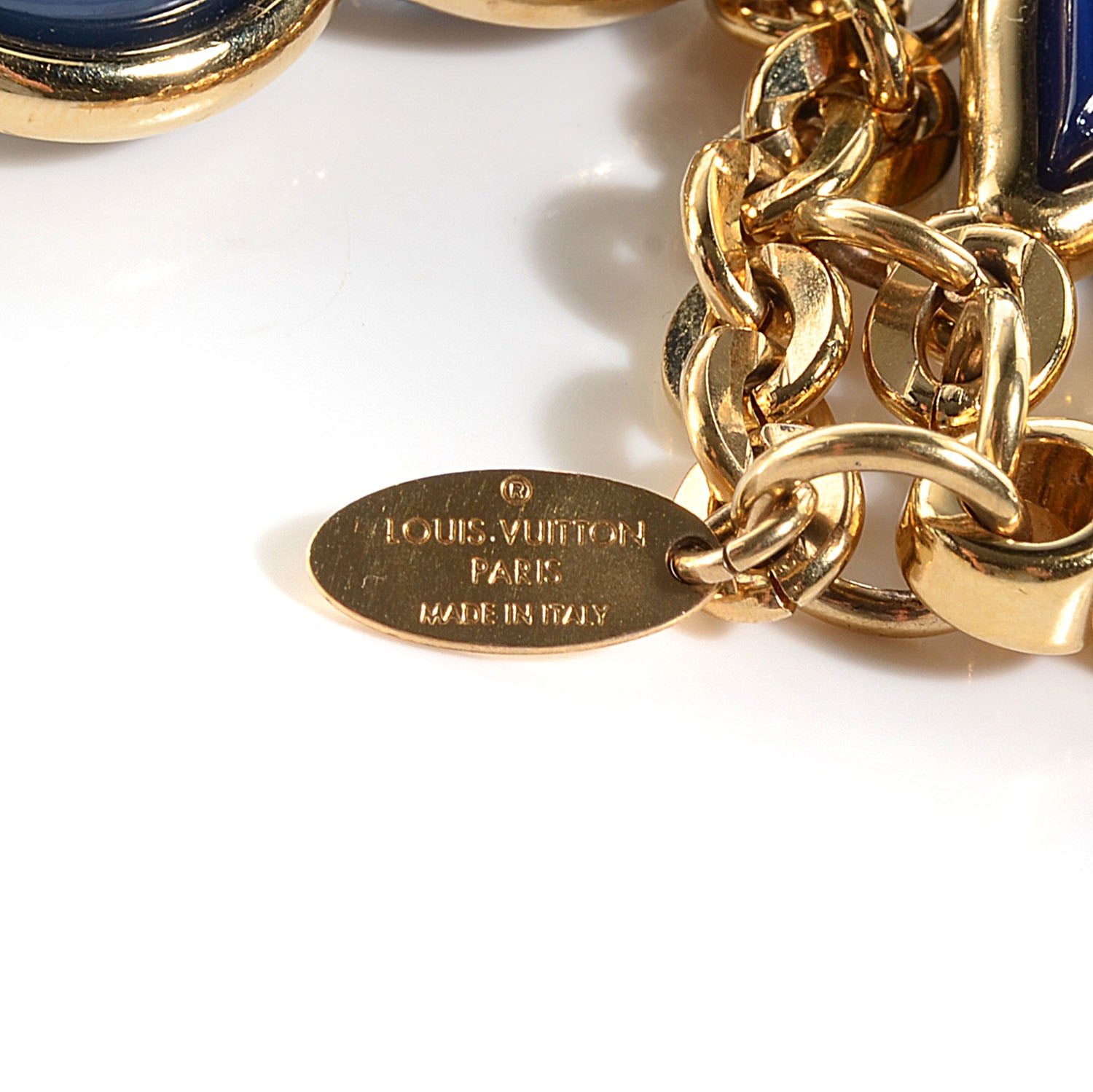 Louis Vuitton Mosaique Bag Charm Blue 5 of 6