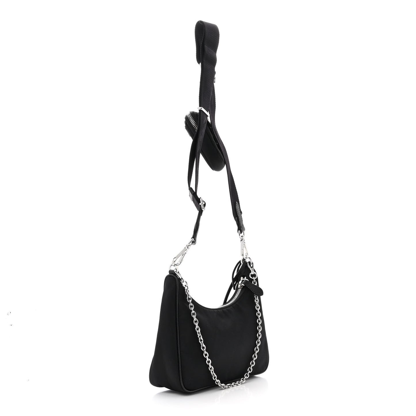 Nylon Re-Edition 2005 Shoulder Bag Black