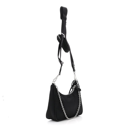 Prada Nylon Re-Edition 2005 Shoulder Bag Black 3 of 11