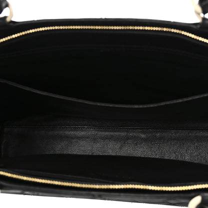 Chanel Lambskin Bekko Chain Large Shoulder Bag Black 5 of 11