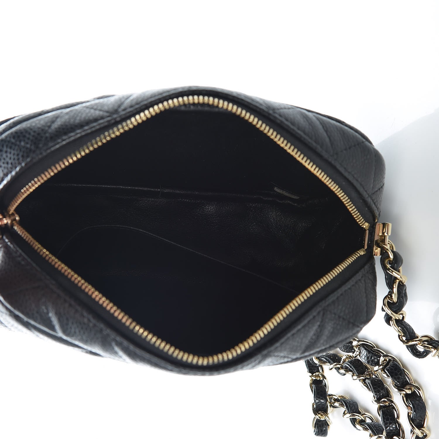 Chanel Caviar Quilted Camera Case Black 5 of 10