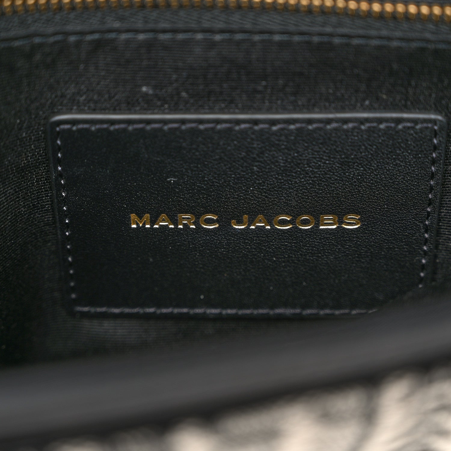 Marc Jacobs Cotton Jacquard The Monogram J Marc Shoulder Bag Beige Multi 5 of 9