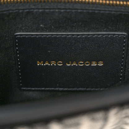 Marc Jacobs Cotton Jacquard The Monogram J Marc Shoulder Bag Beige Multi 5 of 9
