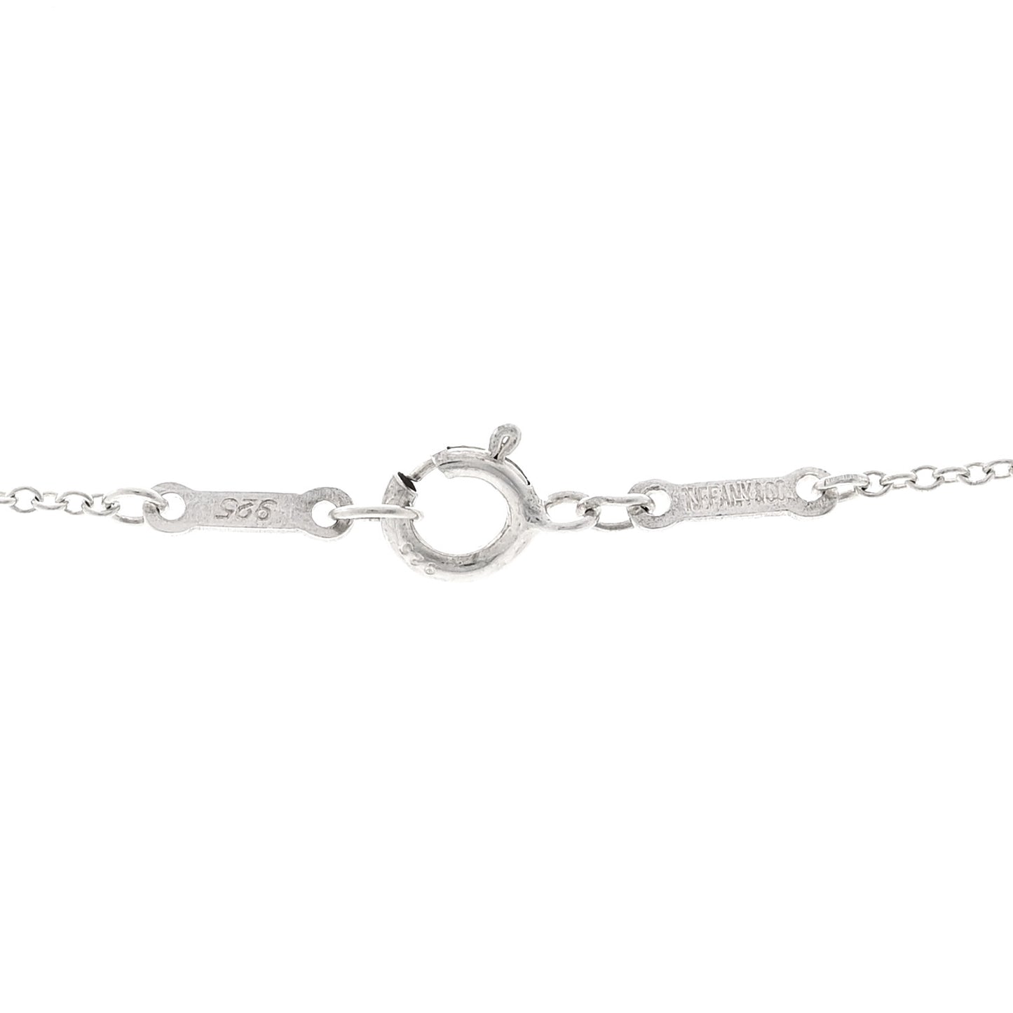 Sterling Silver Elsa Peretti Madonna Pendant Necklace