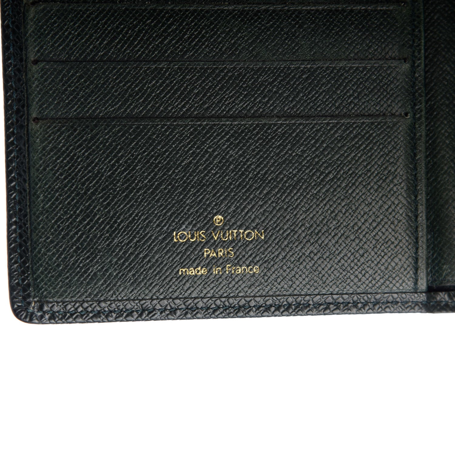 Louis Vuitton Taiga Mens Billfold Wallet 3 Flaps Epicea 7 of 11