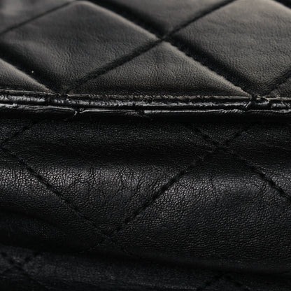 Chanel Washed Lambskin Maxi Take Away Flap Bag Black 15 of 16