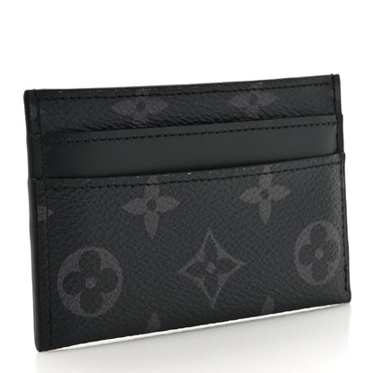 Louis Vuitton Monogram Eclipse Porte-Cartes Double Card Holder 3 of 10
