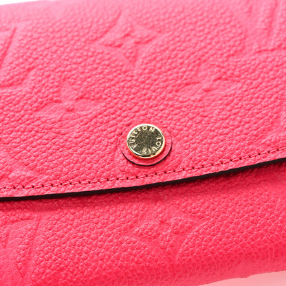 Louis Vuitton Empreinte Emilie Wallet Hot Pink 8 of 9