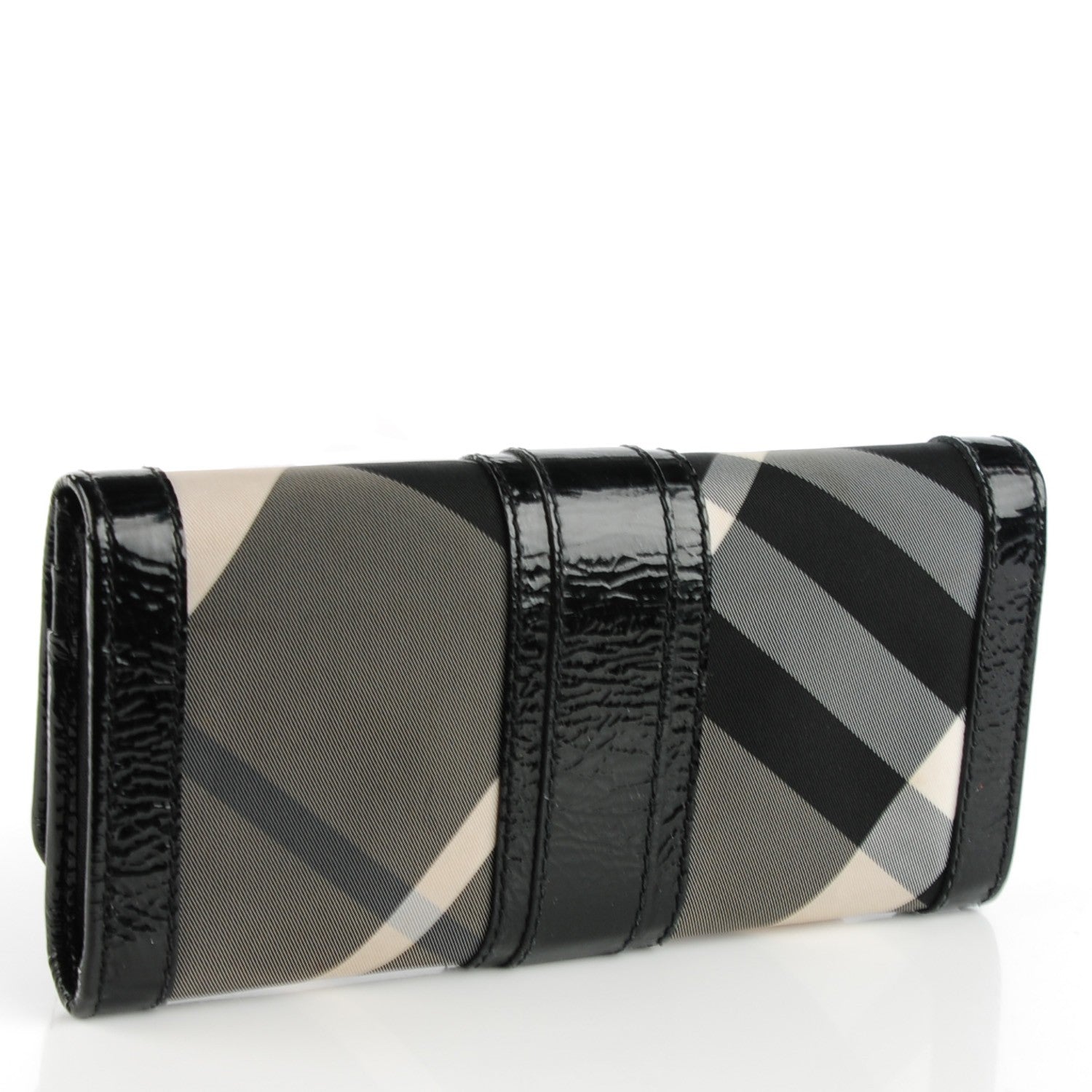 Burberry Beat Check Penrose Continental Wallet Black 3 of 7