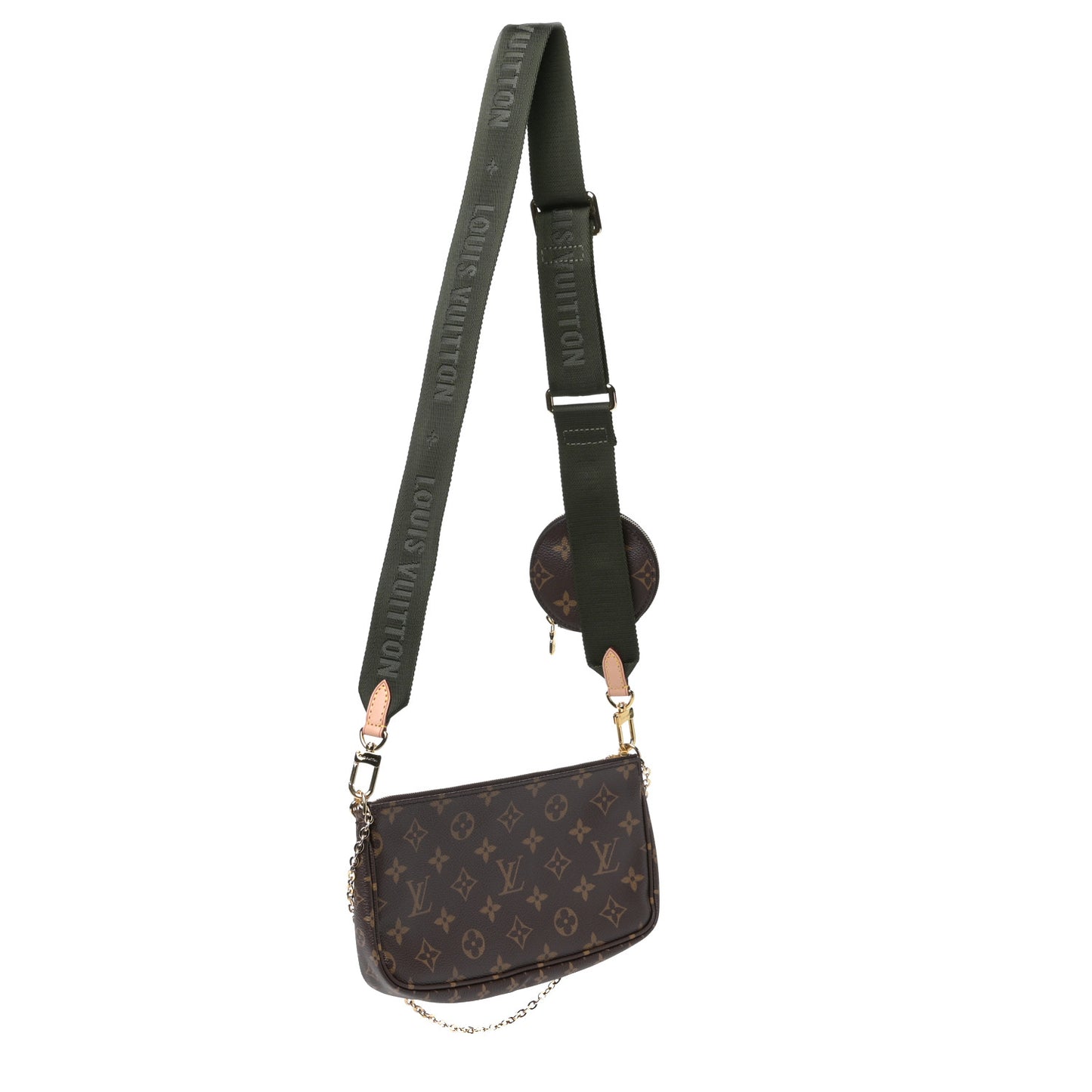 Monogram Multi Pochette Accessories Kaki