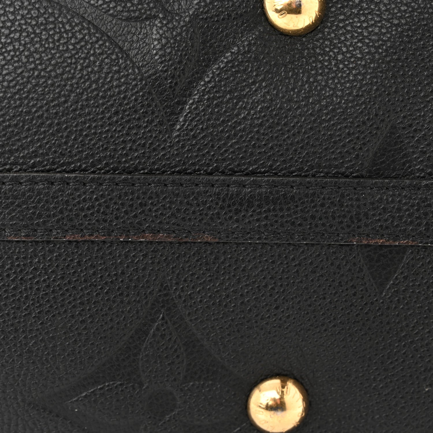 Louis Vuitton Empreinte Monogram Giant CarryAll MM Black 11 of 12
