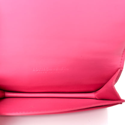 Bottega Veneta Nappa Maxi Intrecciato Card Holder Wallet Pink 5 of 8